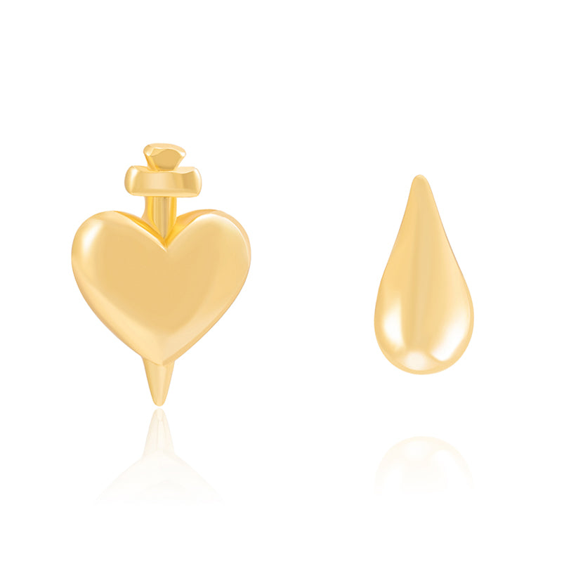 Cry Baby Studs | 18K Gold