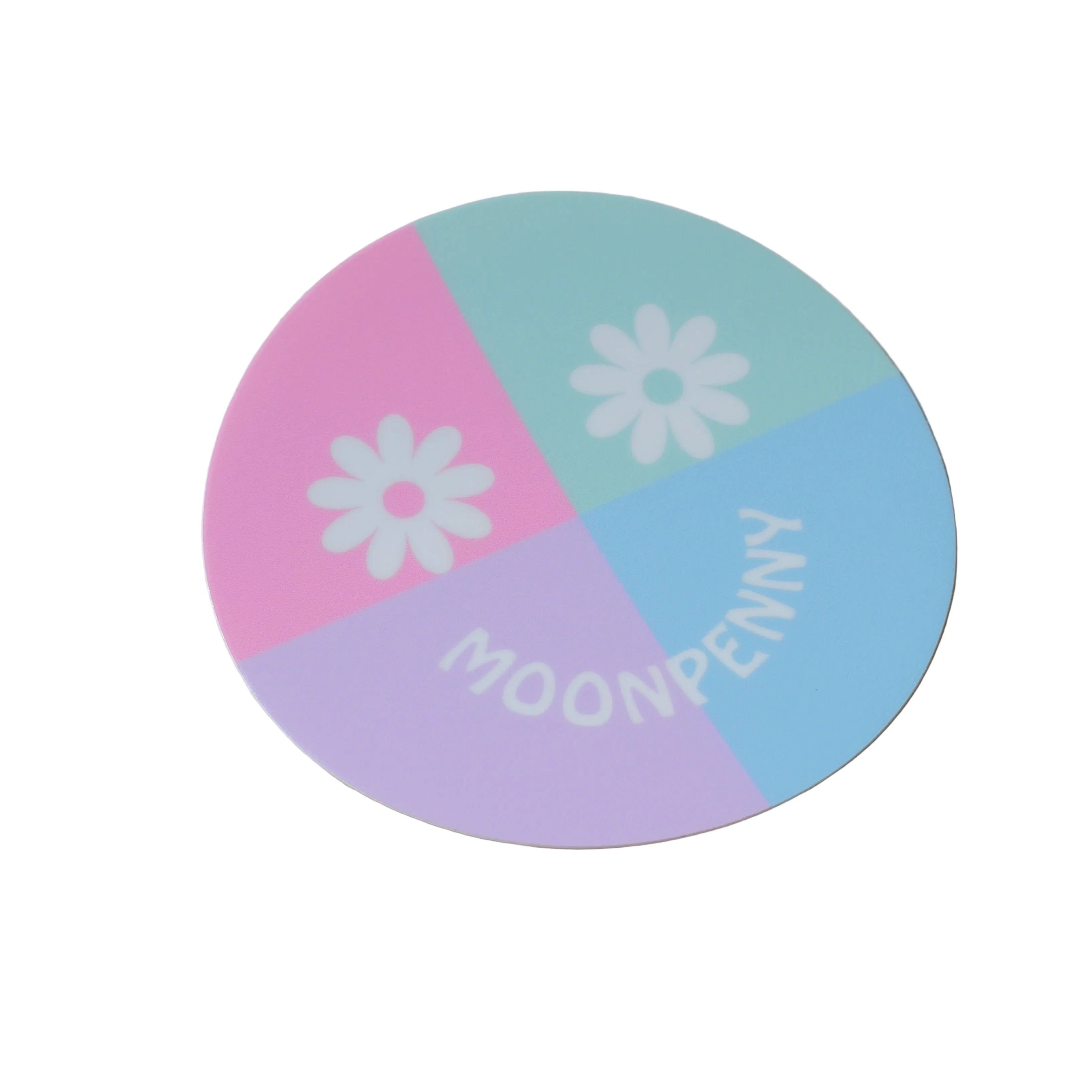 Daisy Face Vinyl Sticker | Cotton Candy