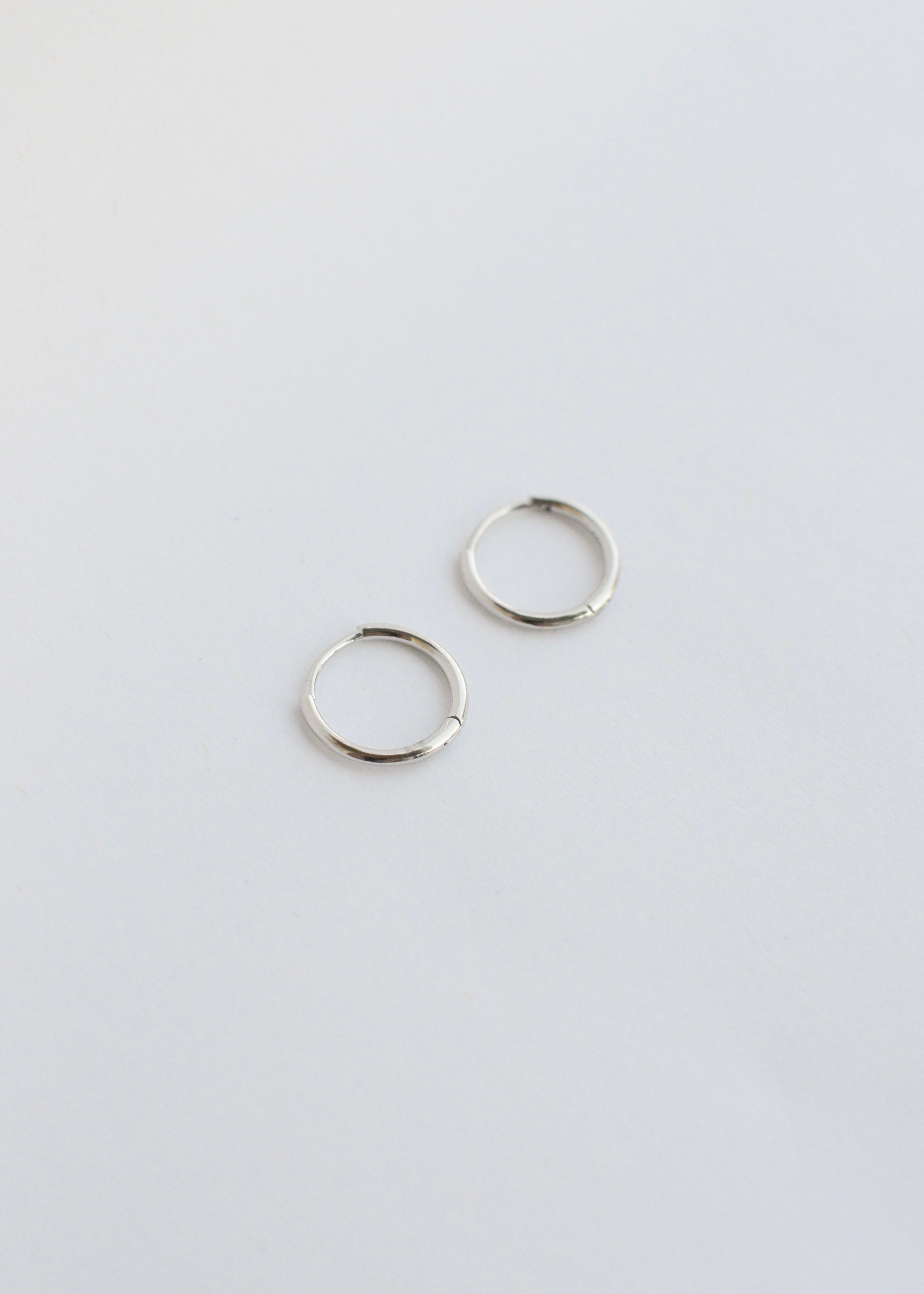 Proper Hoops | Sterling Silver