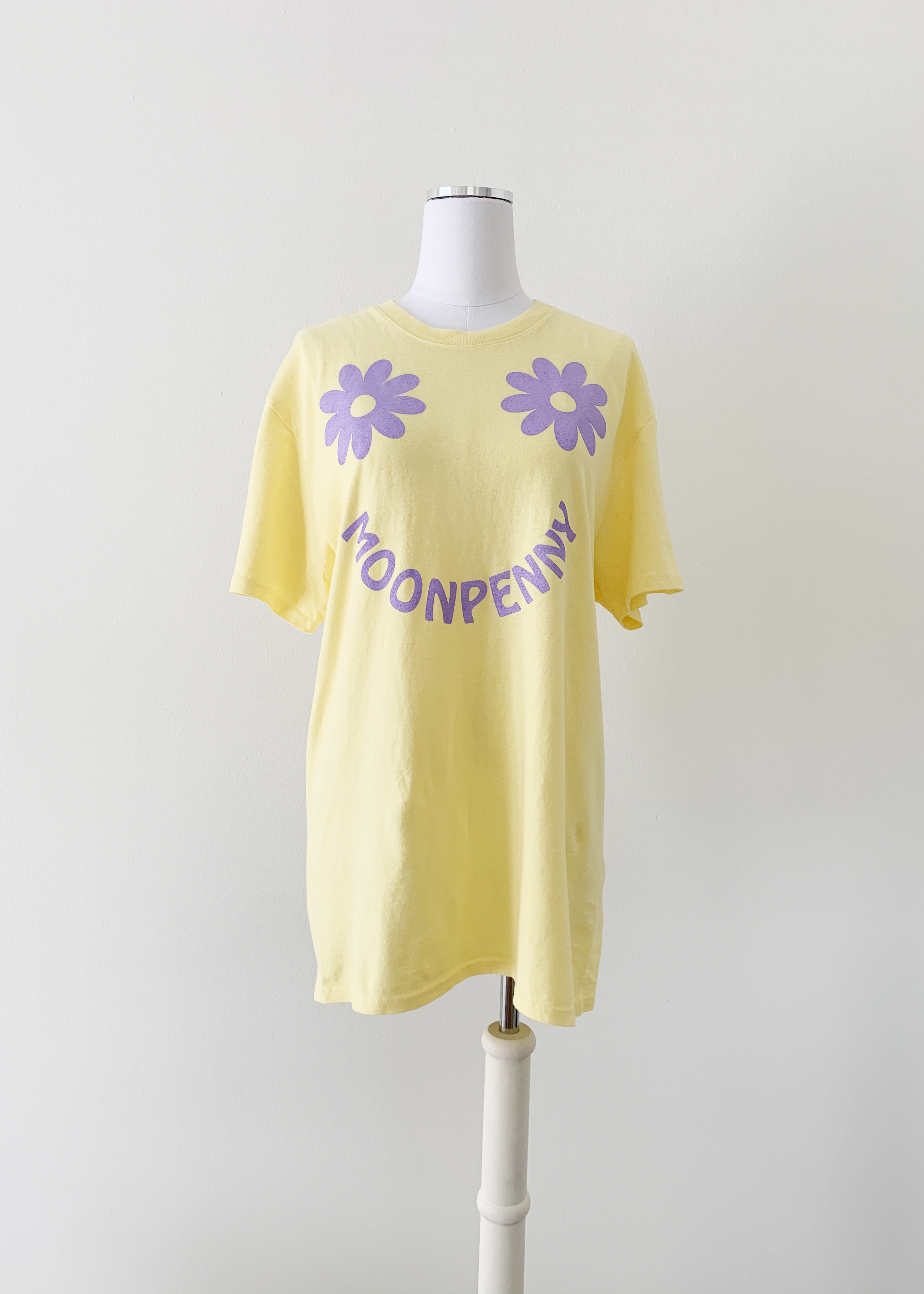 The Daisy Tee in Butter/Orchid
