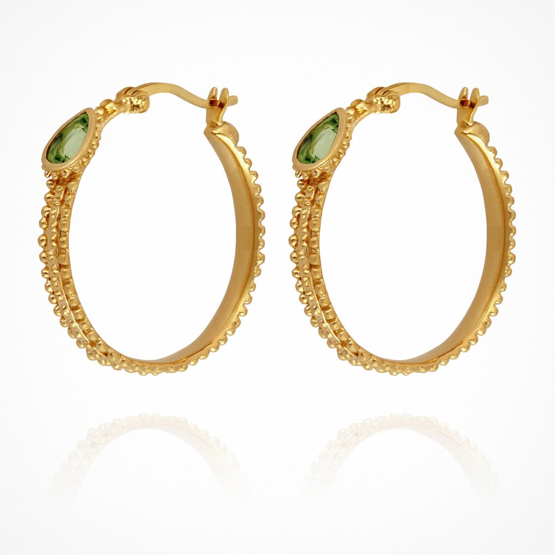 Gigi Hoop Earrings | Gold
