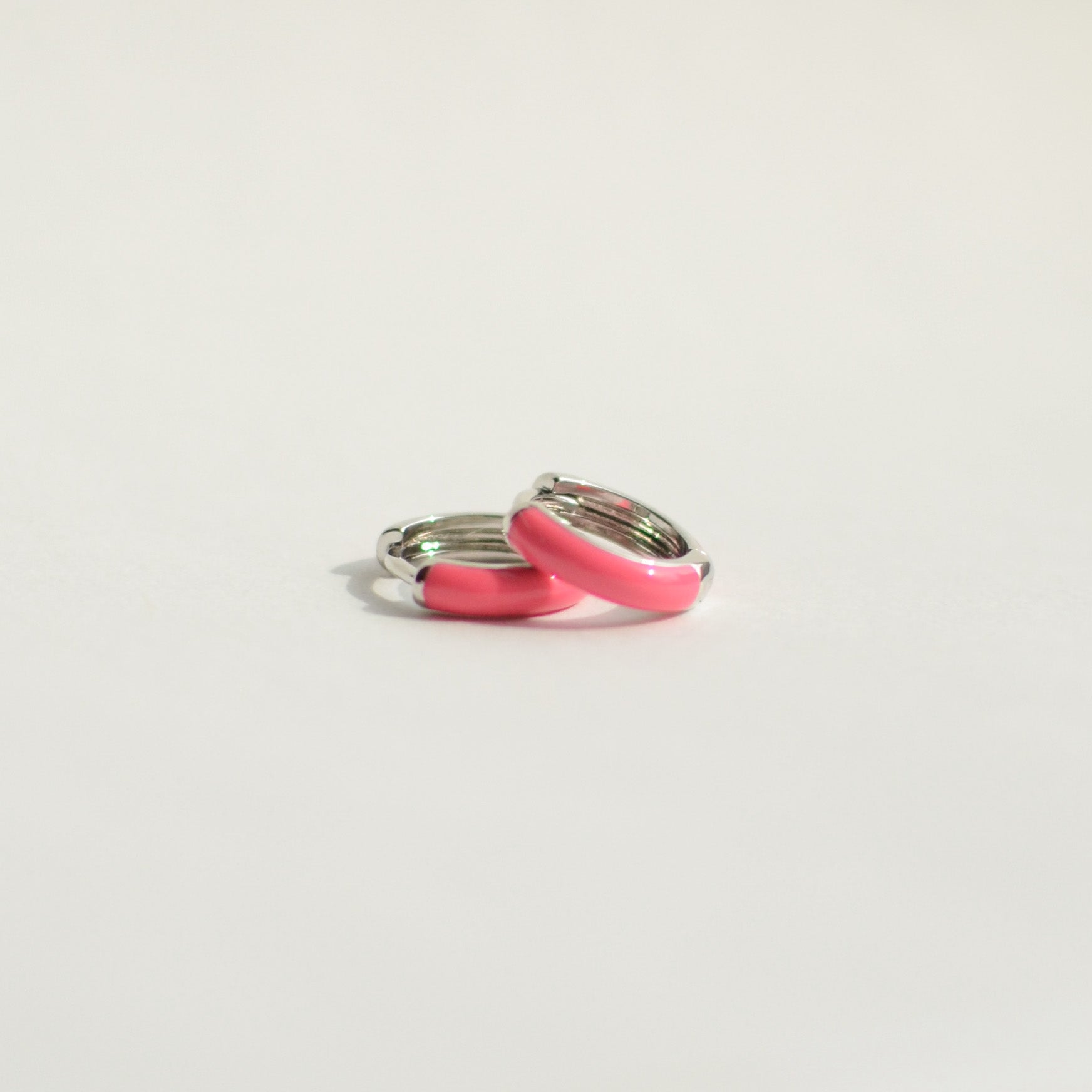 Penny Hoops | Hibiscus