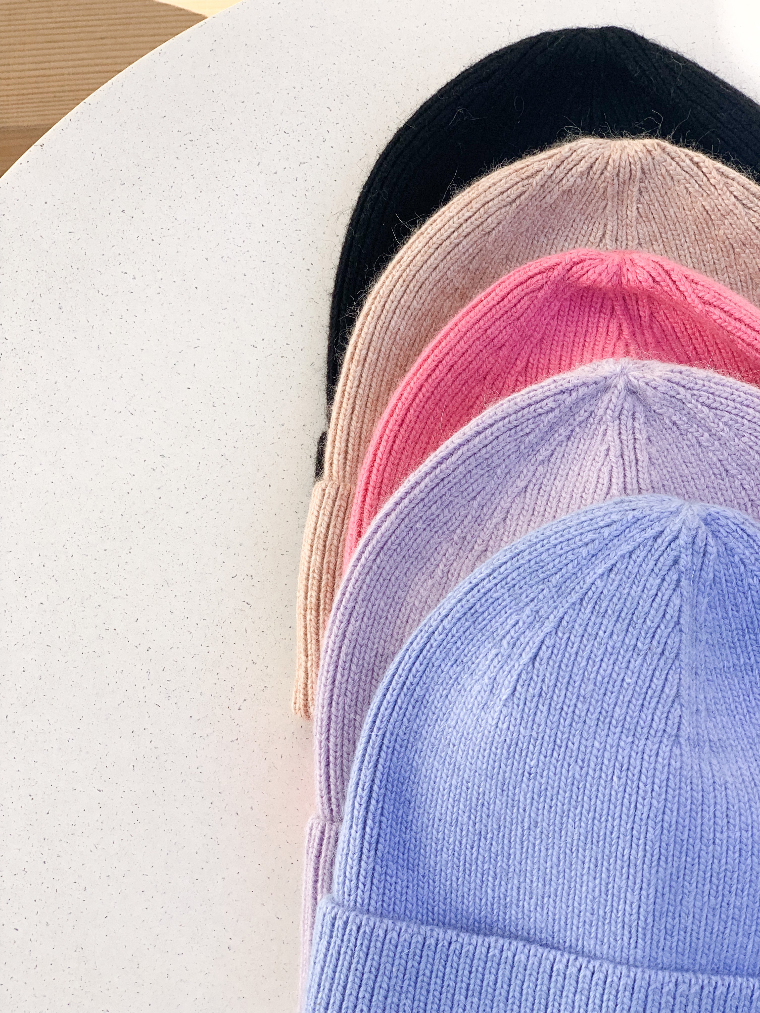 Periwinkle London Cashmere Beanie