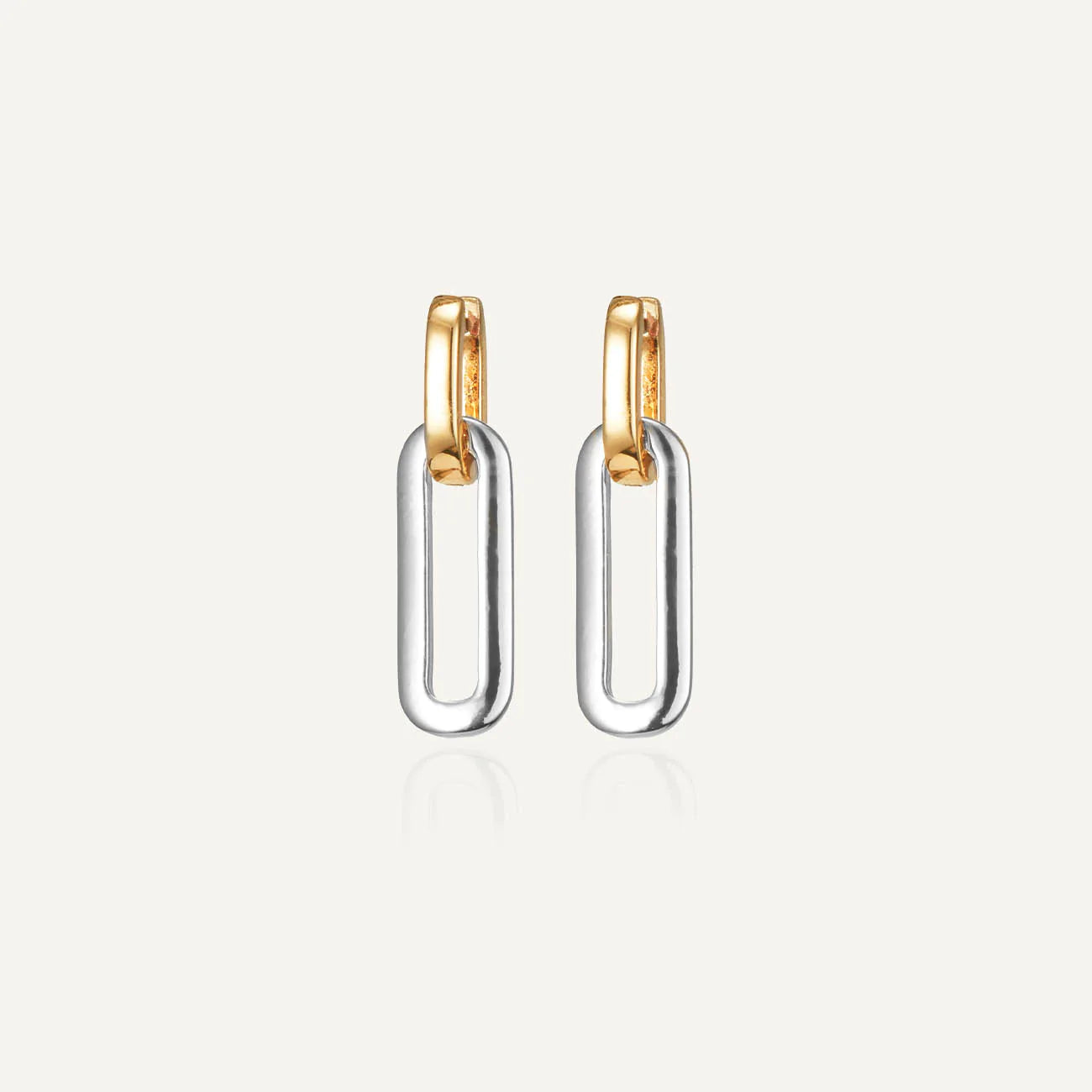 Teeni Detachable Link Earring | Two-Tone