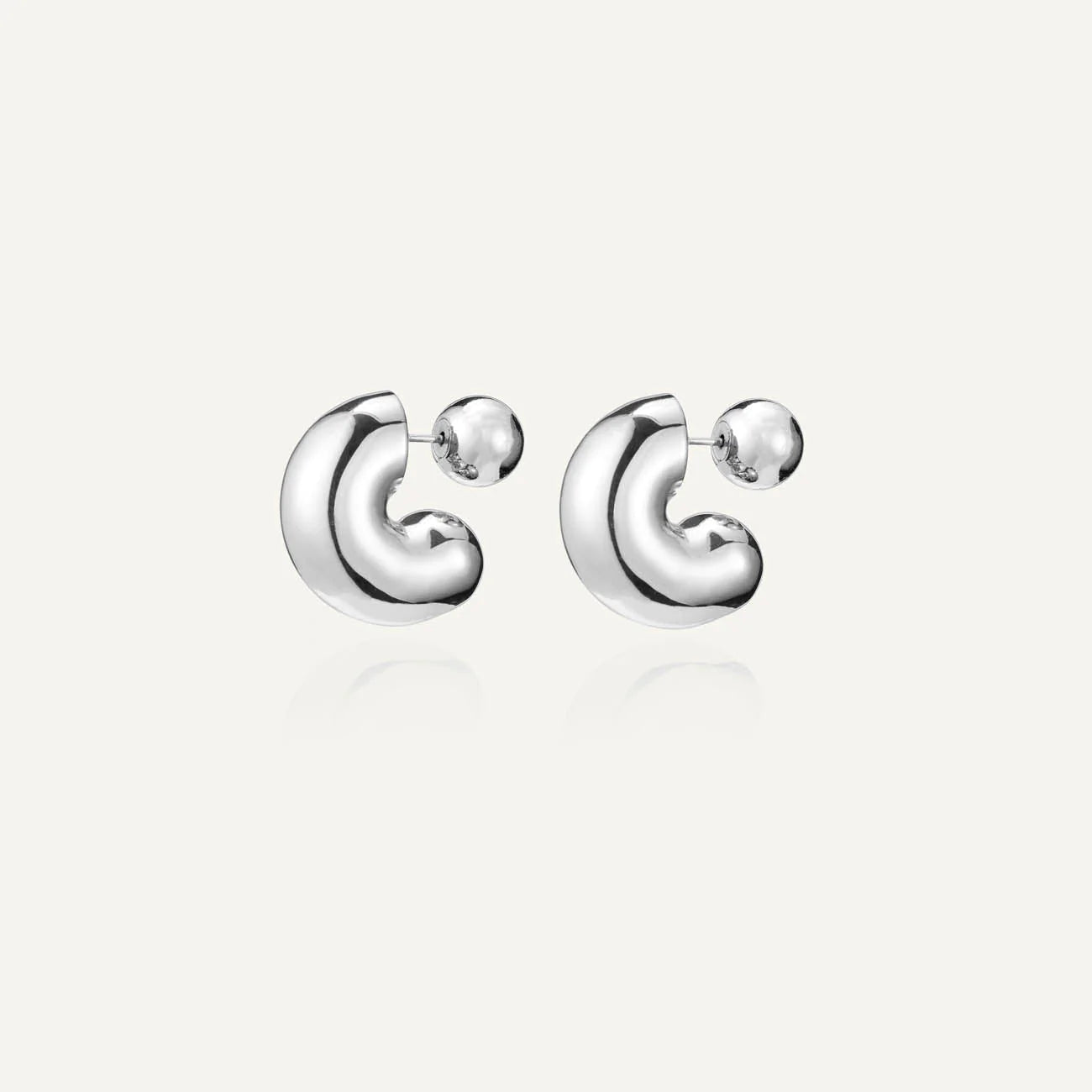 Tome Hoops Medium | Silver
