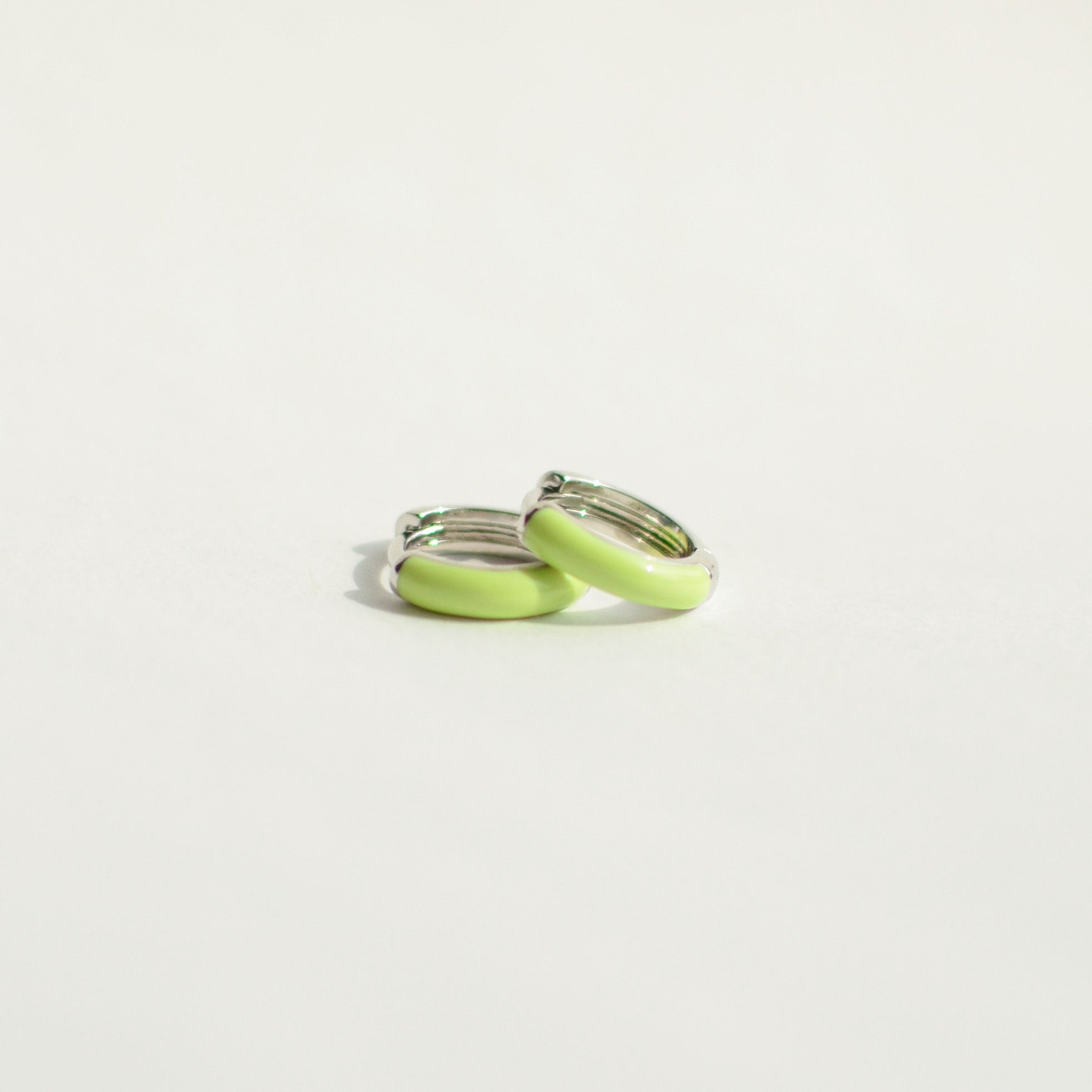 Penny Hoops | Lime