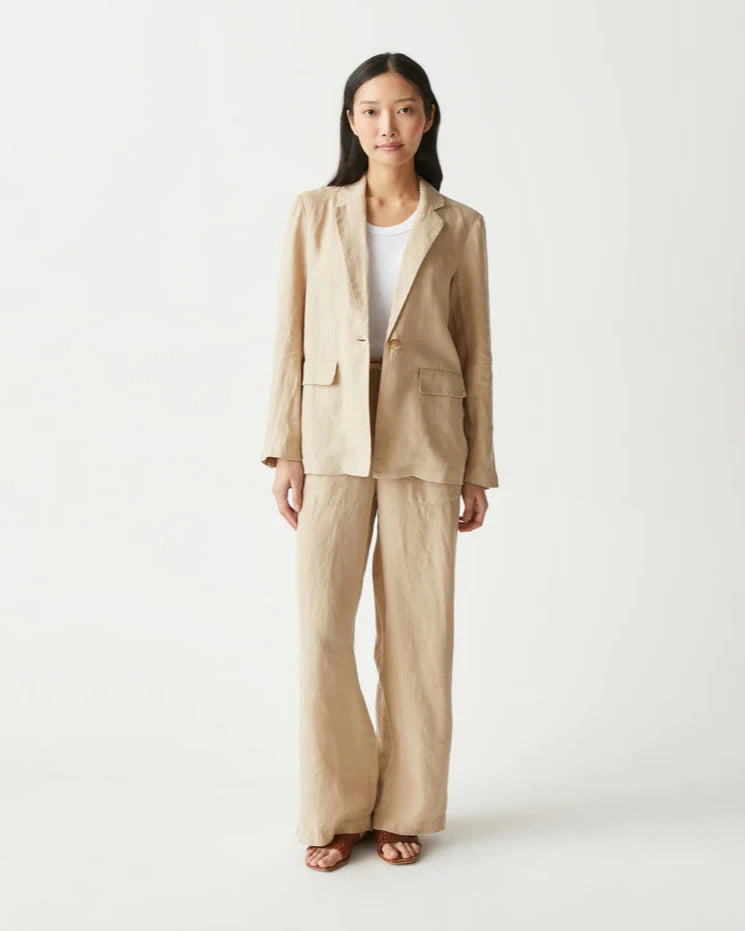 Jules Linen Pant | Natural