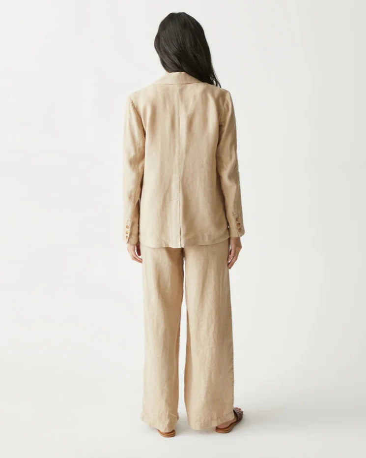 Jules Linen Pant | Natural