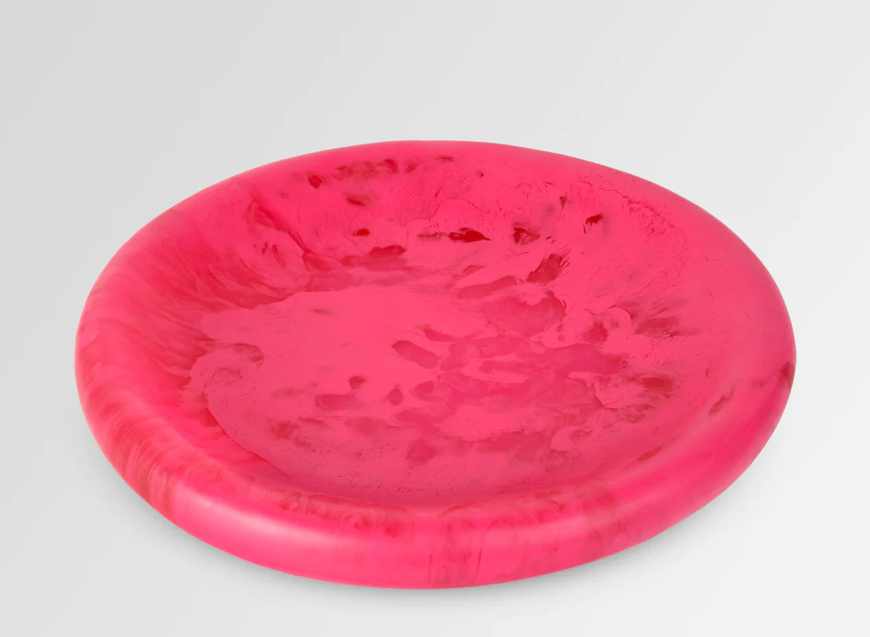 Large Mother of Pearl Bowl | Flamingo