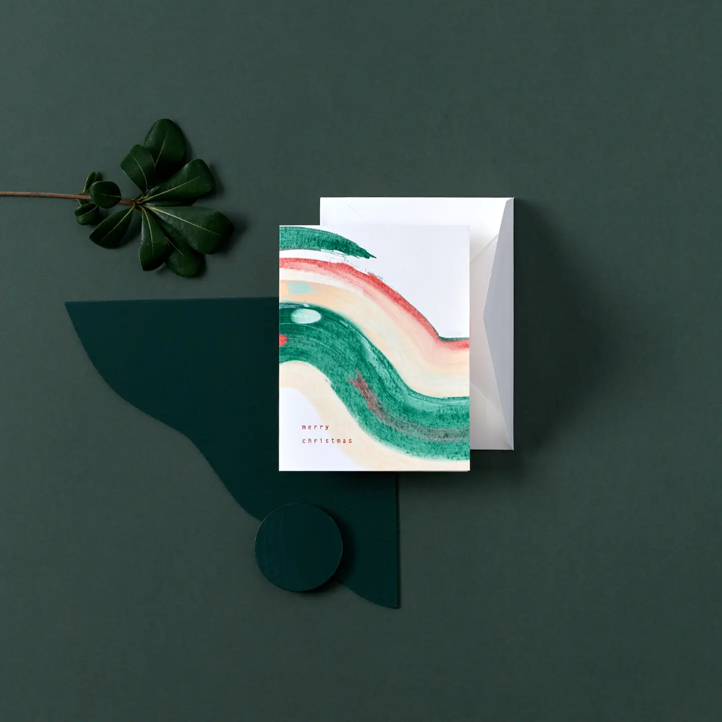 Christmas Swirl Card